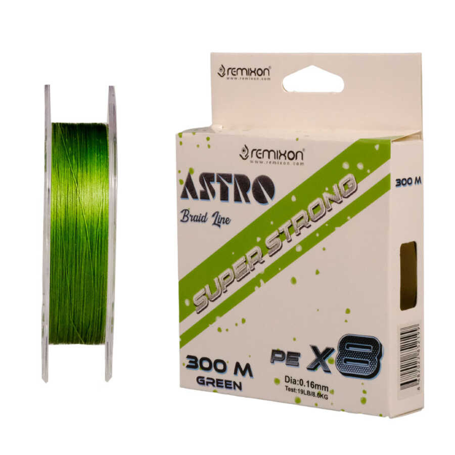 Remixon Astro 8X 0.18 mm 300m Green İp Misina