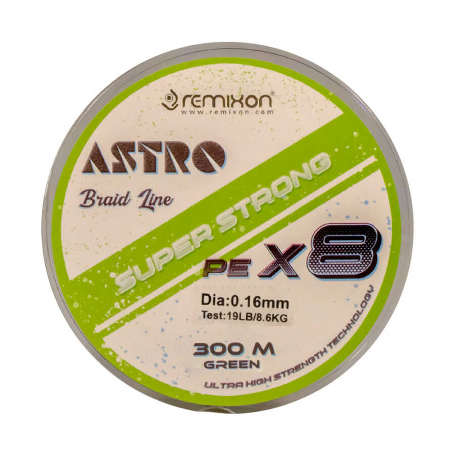 Remixon Astro 8X 0.18 mm 300m Green İp Misina