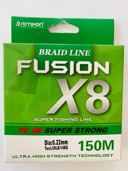 REMIXON FUSION 150M 0,22MM X8 GREEN İP