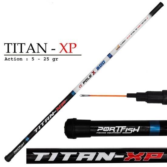 Portfish Titan-Xp Göl Kamışı 400 cm 5-25 gr